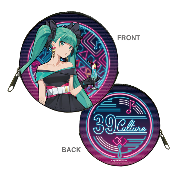 ラウンドコインケース(party)