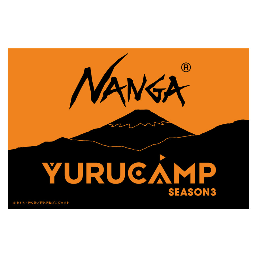 ゆるキャン△ SEASON3×NANGA ステッカー