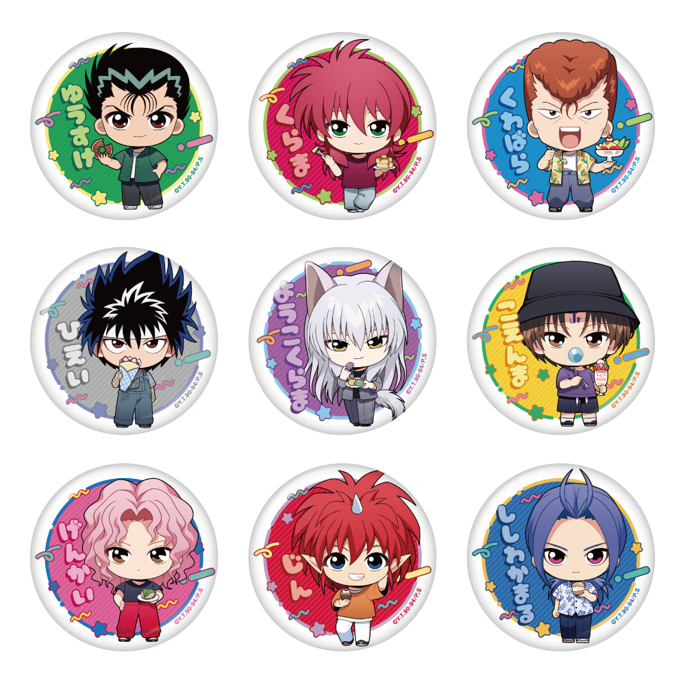 トレーディングミニキャラ缶バッジ スイーツver.