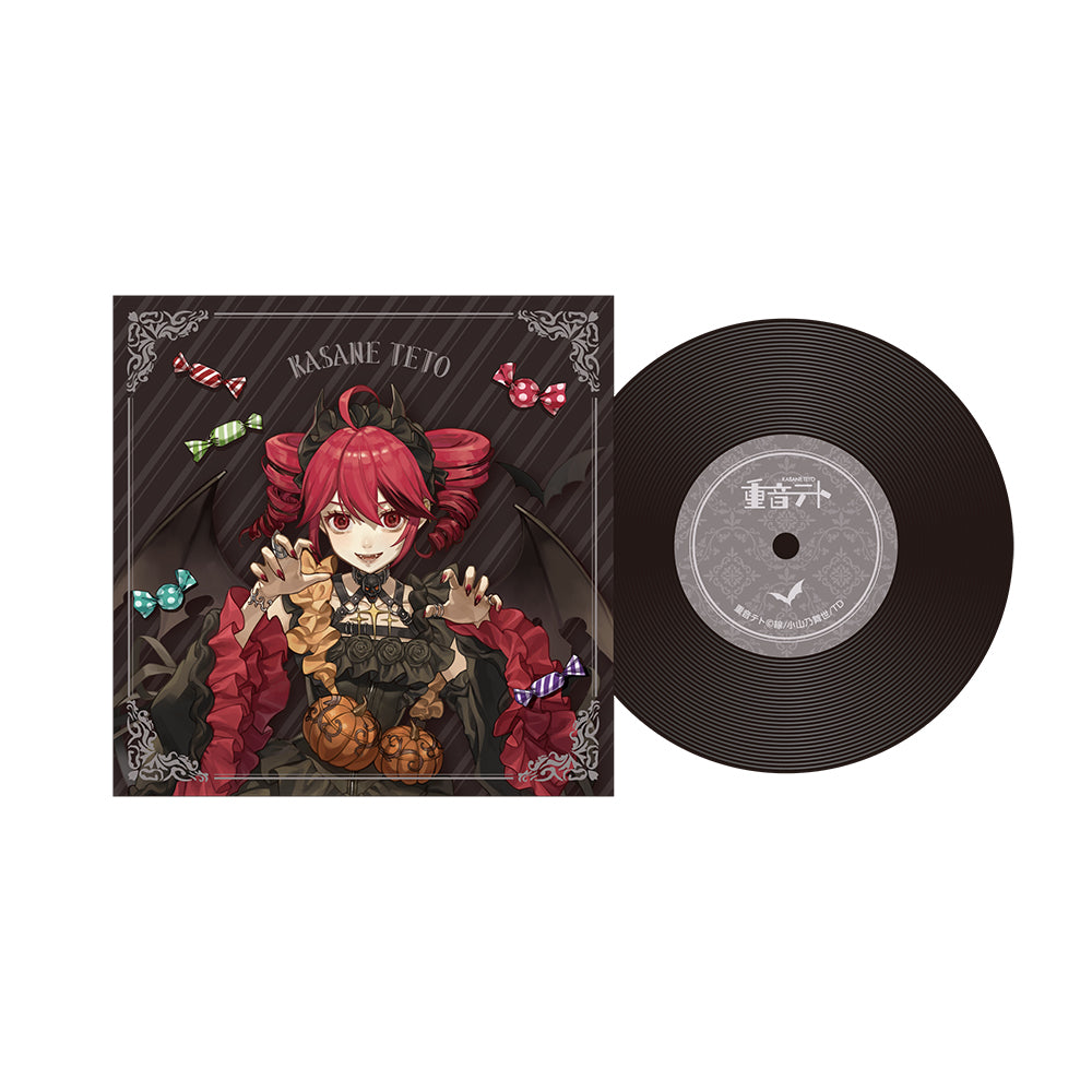 レコード風コースター / B