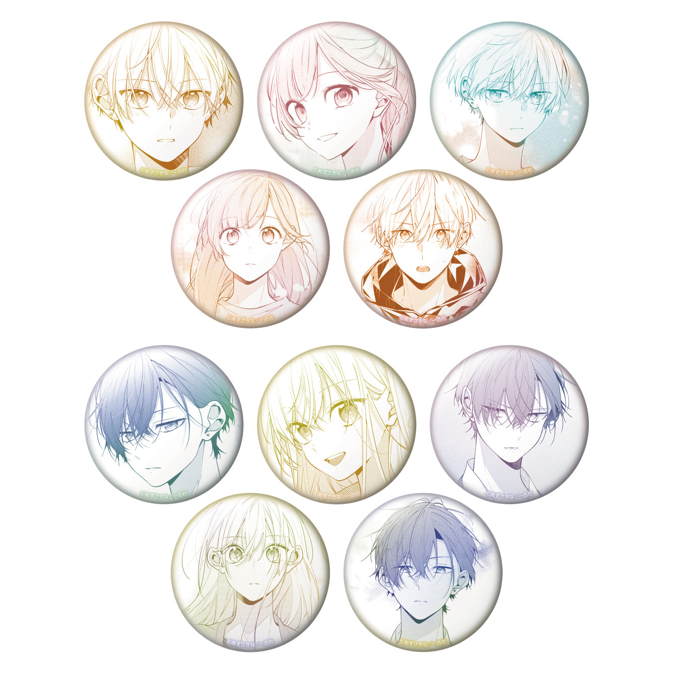 「友達の姉ちゃんに恋した話」「姉ちゃんの友達がうざい話」トレーディング 缶バッジ