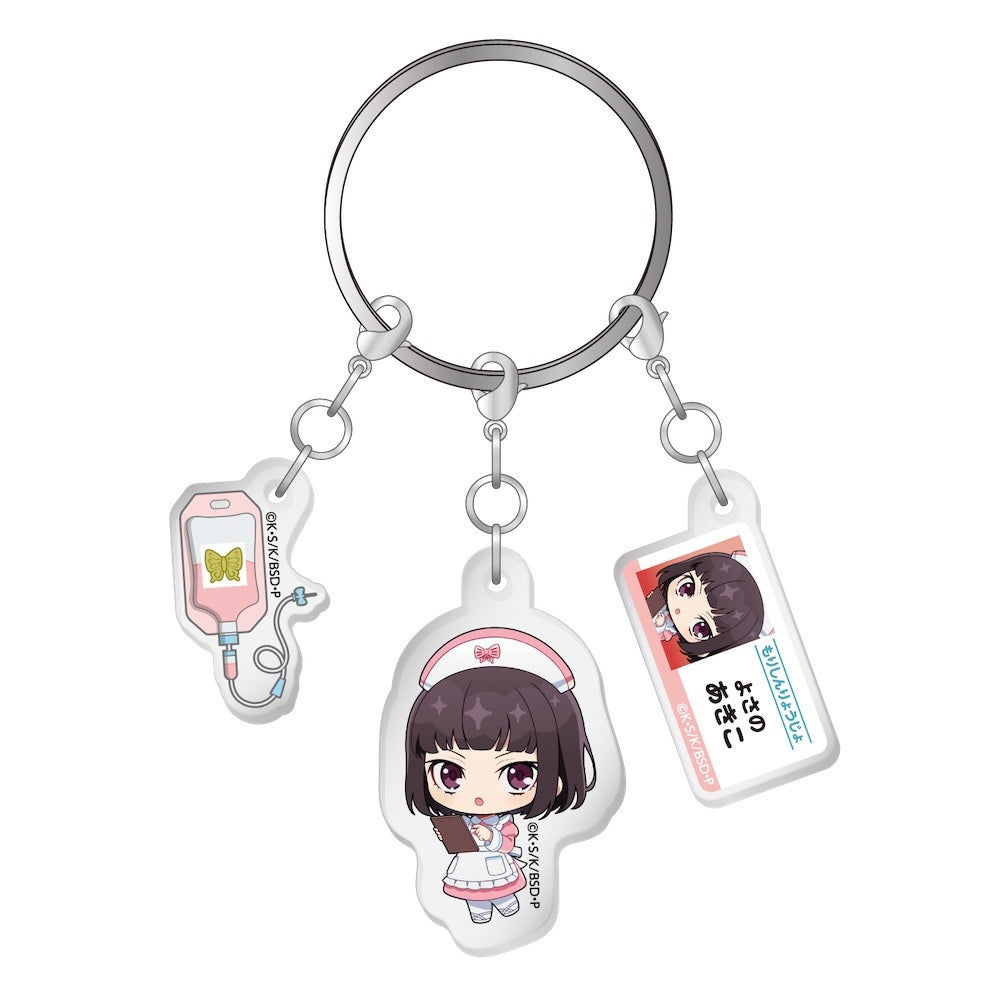 文豪ストレイドッグス 3連アクリルキーホルダーもりしんりょうじょ / 与謝野晶子