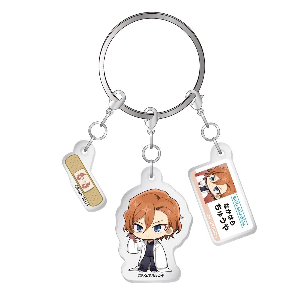 文豪ストレイドッグス 3連アクリルキーホルダー もりしん