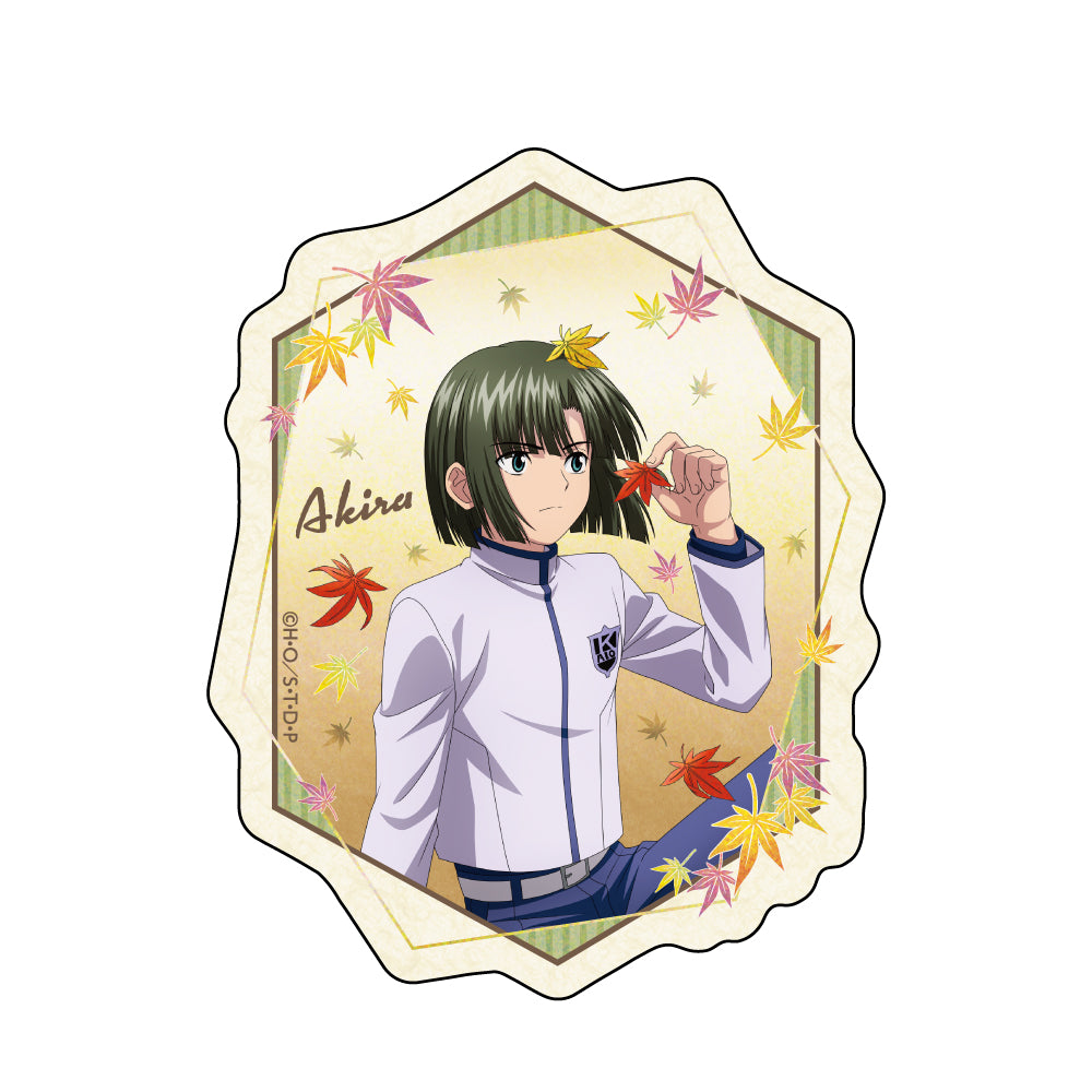 ホログラムステッカー 紅葉ver. / 塔矢アキラ