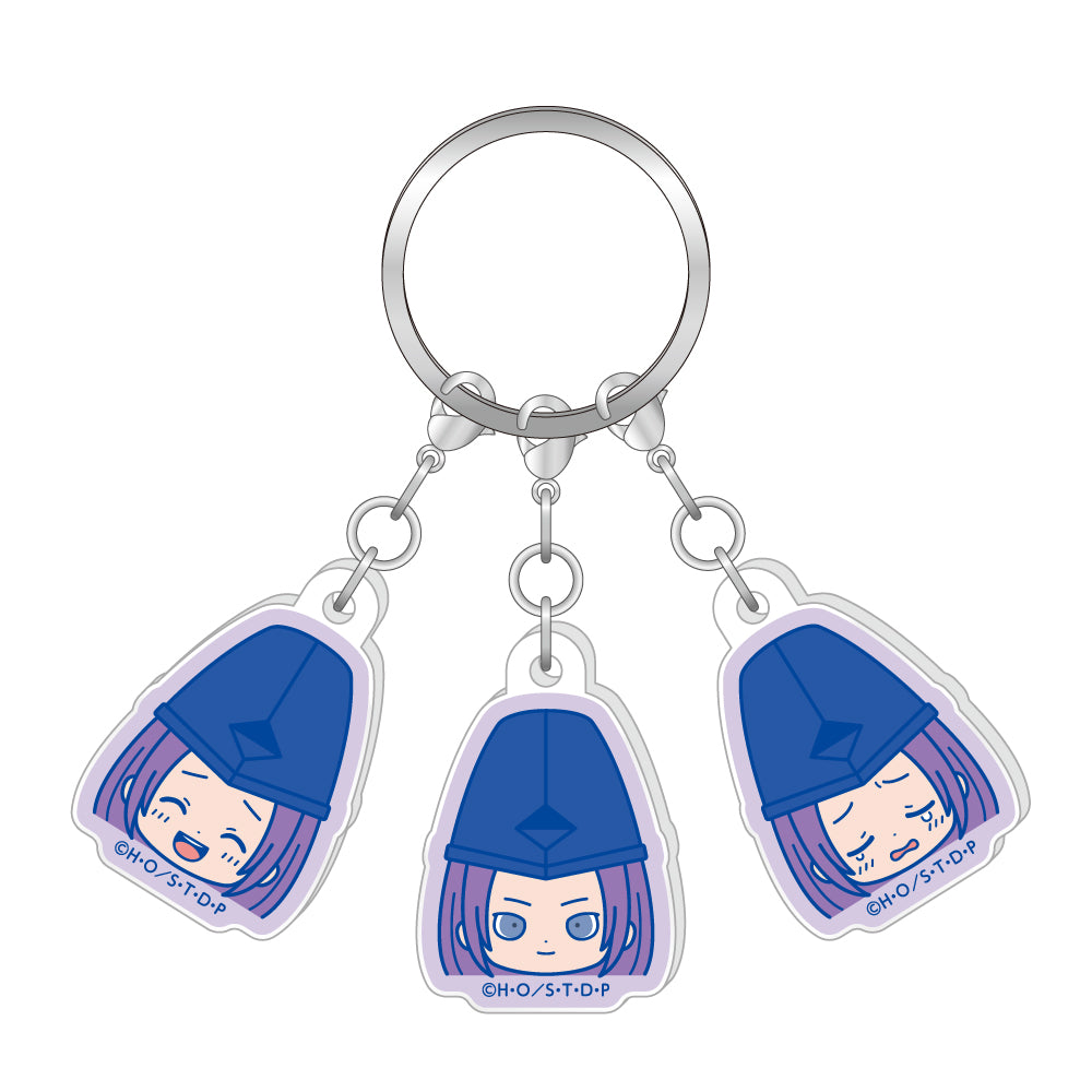 三面相キーリング 紅葉ver. / 藤原佐為