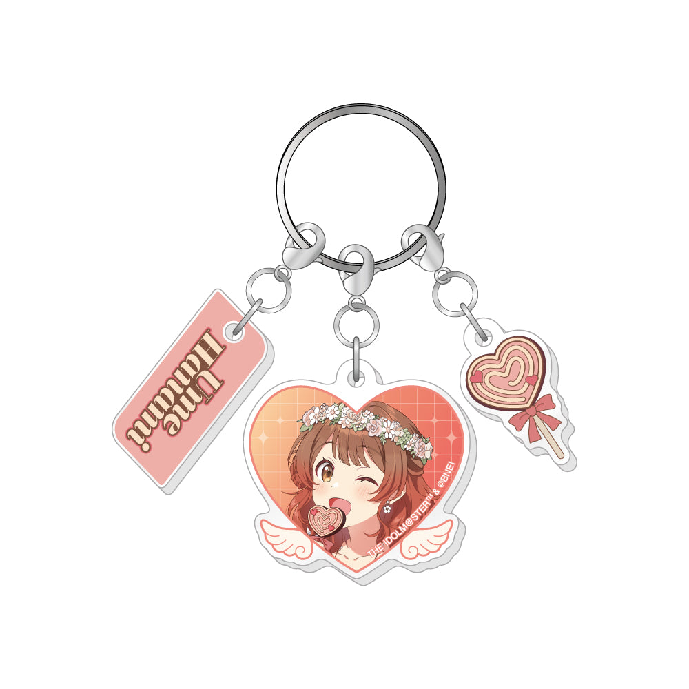 3連アクリルキーホルダー Devil&Angel ver. / 花海佑芽