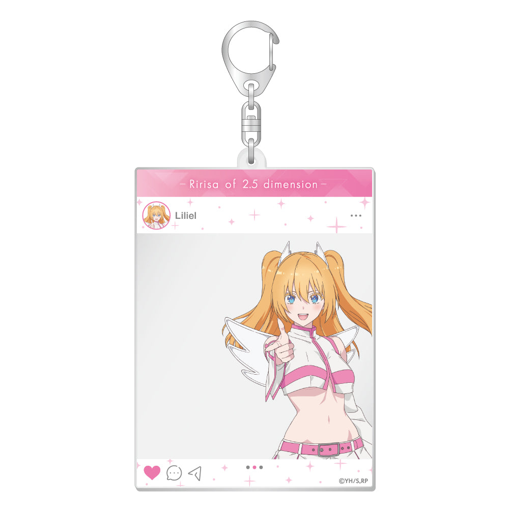 SNS風アクリルキーホルダー/リリエル 天使空挺隊