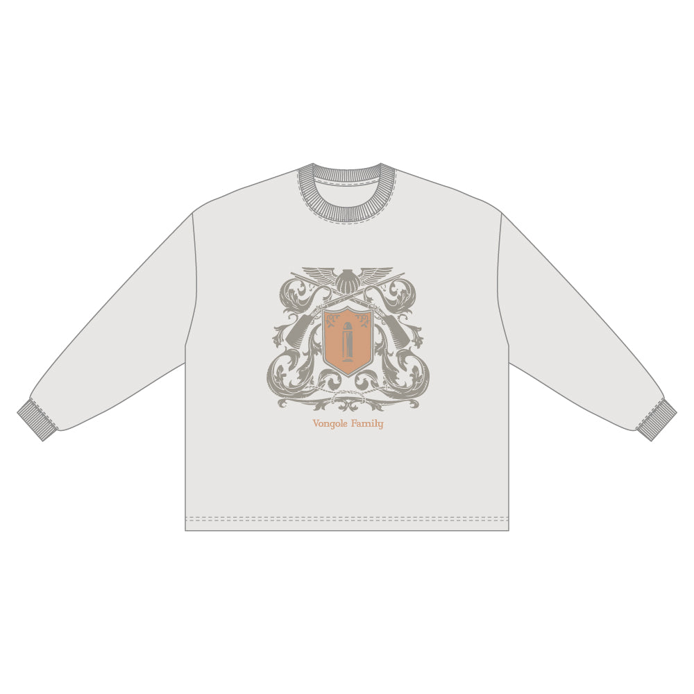 ビッグシルエットロングスリーブシャツ