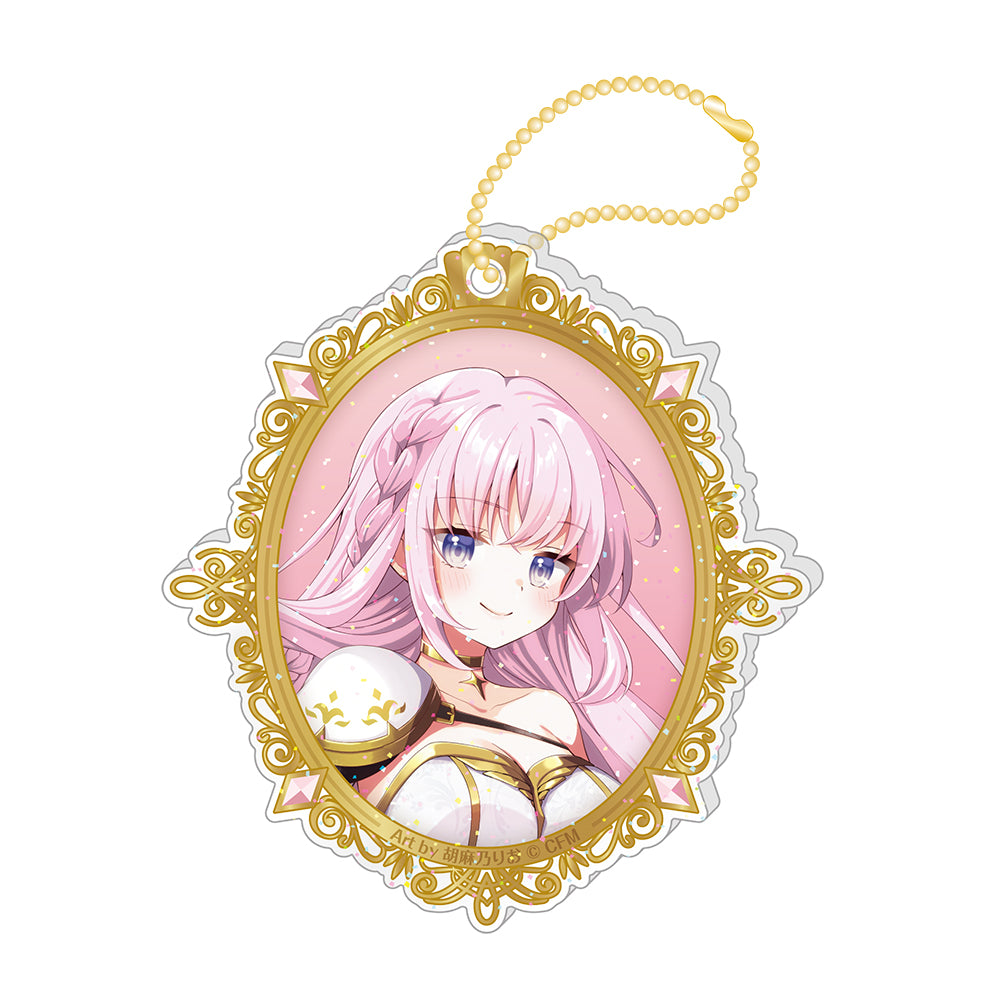 ラメ入りアクリルキーホルダー 王国ver. / 巡音ルカ