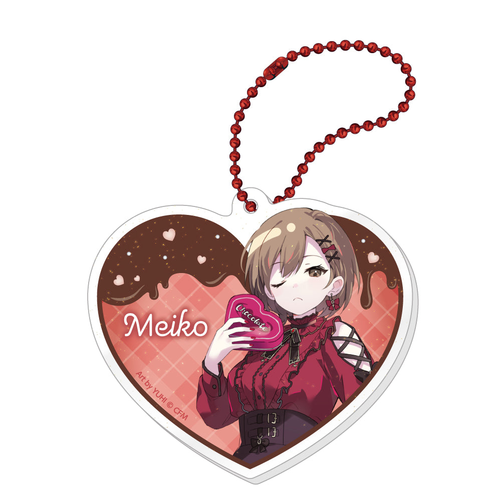 ラメ入りアクリルキーホルダー / MEIKO