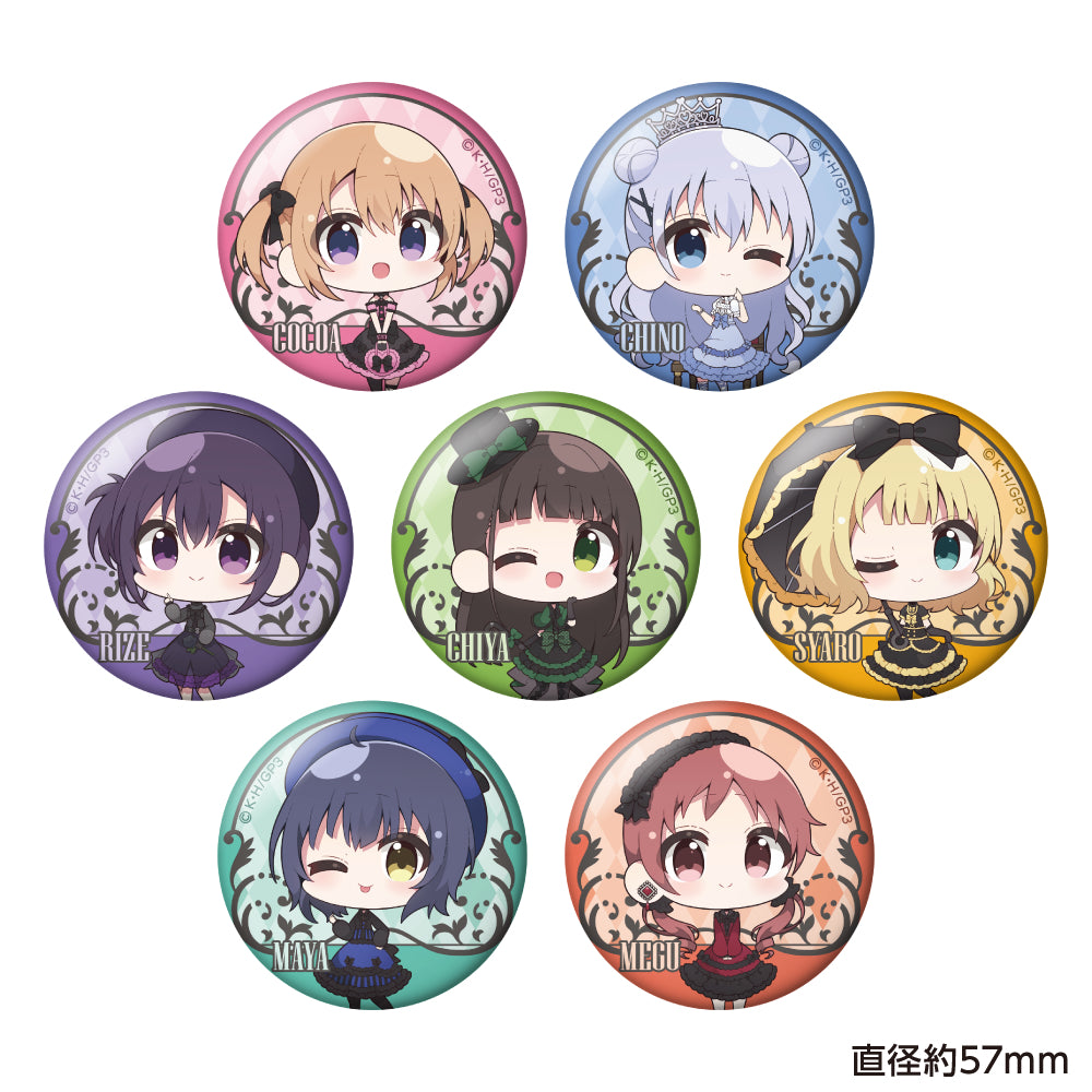 トレーディングちびキャララメ入り缶バッジ