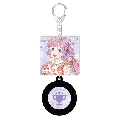 ラブライブ!蓮ノ空女学院スクールアイドルクラブ 描き下ろしジャケット風レコードキーホルダー/安養寺 姫芽