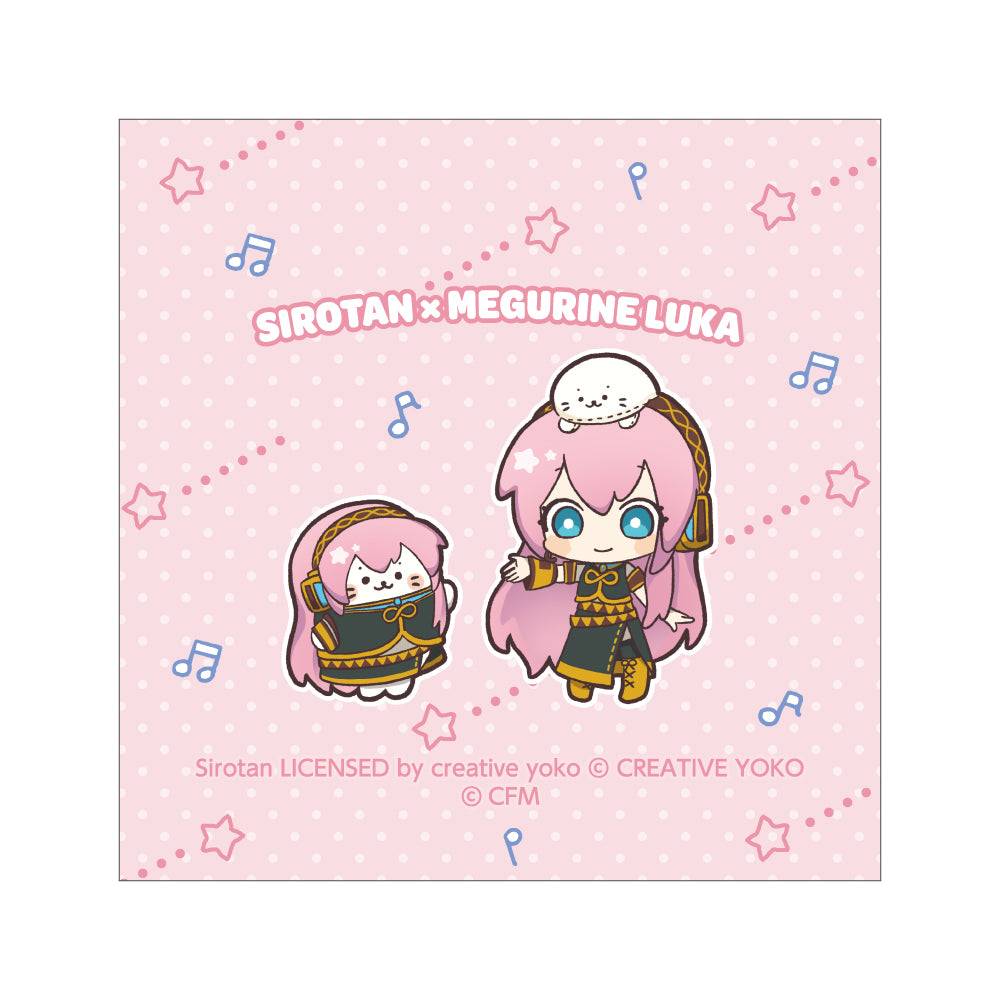 しろたん×初音ミク ハンドタオル / 巡音ルカ| アニメ グッズ 通販