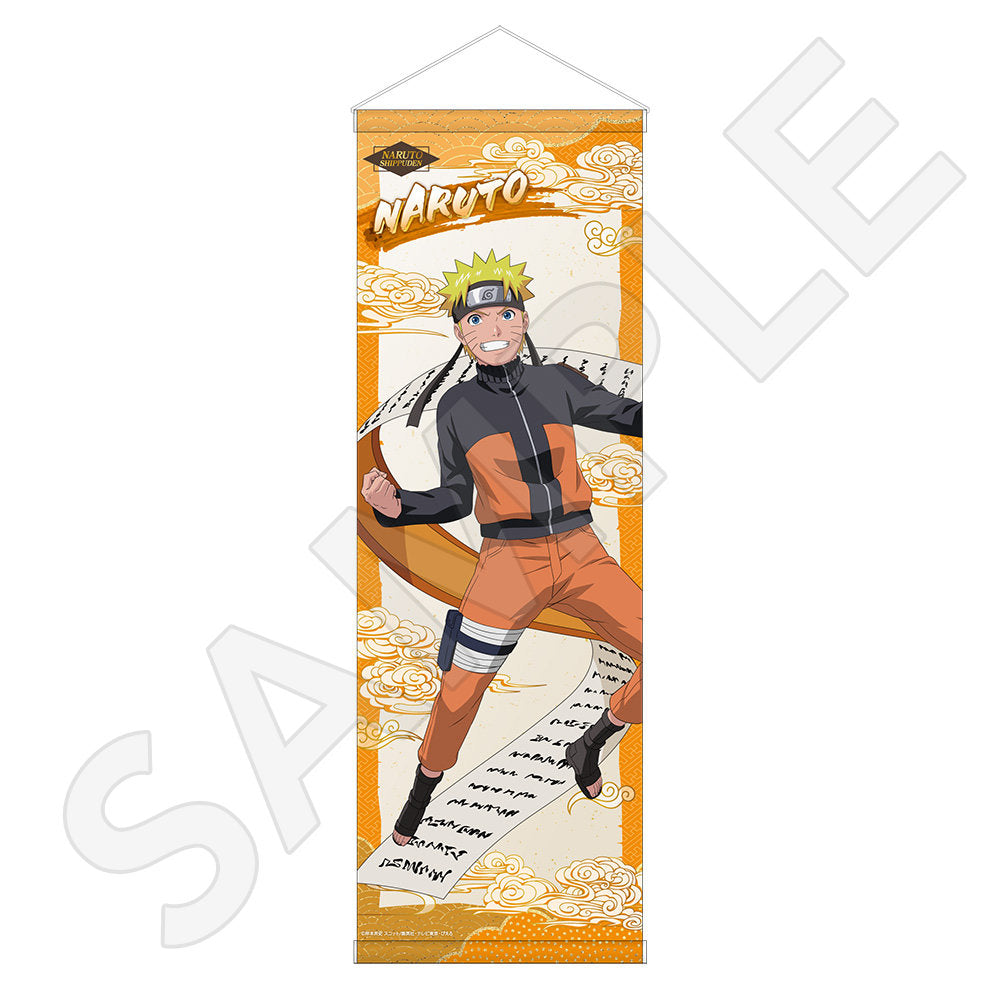 お取引中〜  ナルト①うずまきナルト NARUTO-ナルト- 疾風伝 B2ハーフタペストリー / うずまきナルト