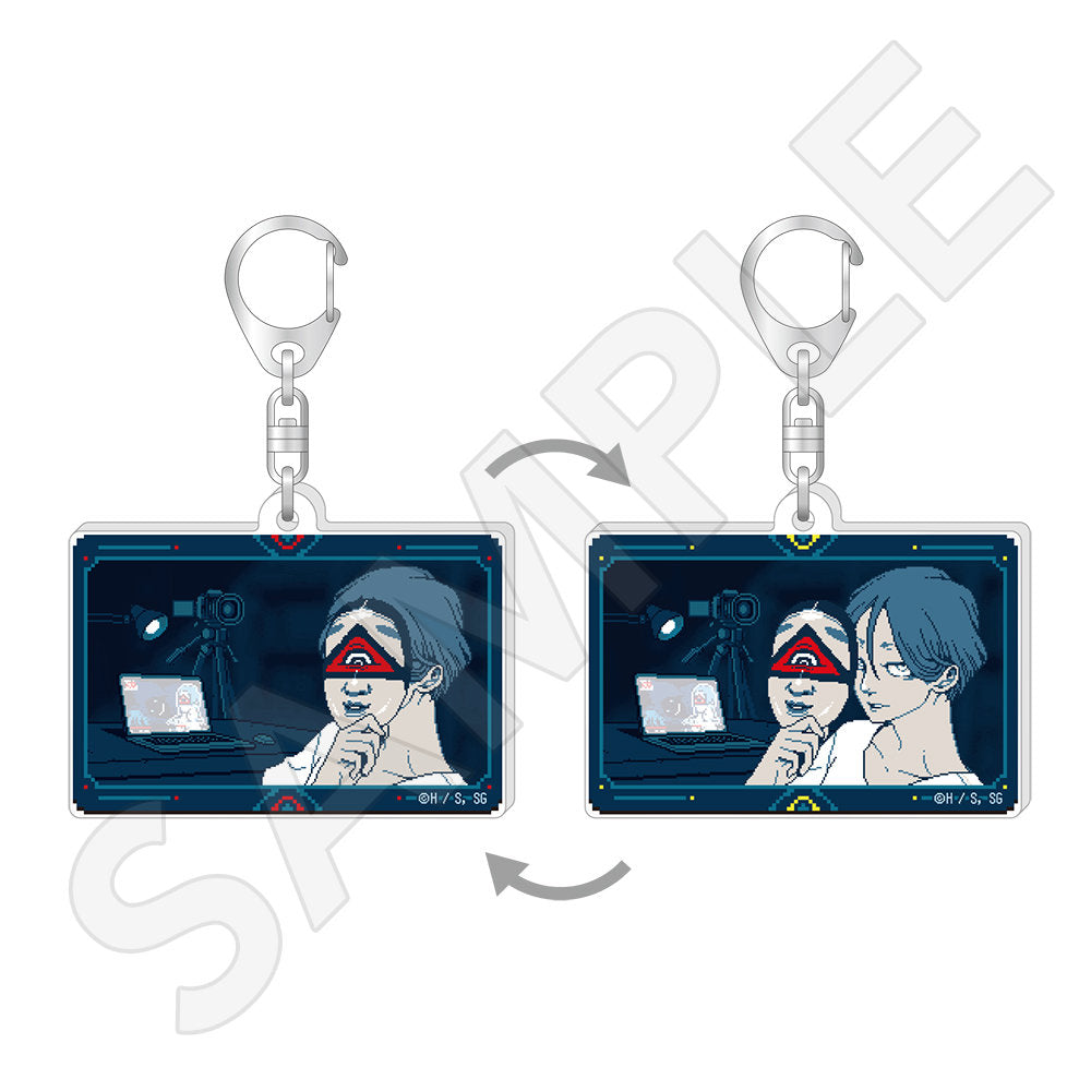 レンチキュラーキーホルダー / B