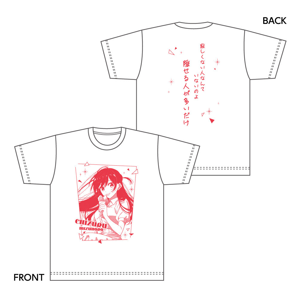 彼女、お借りします 名セリフTシャツ 水原千鶴| アニメ グッズ 通販