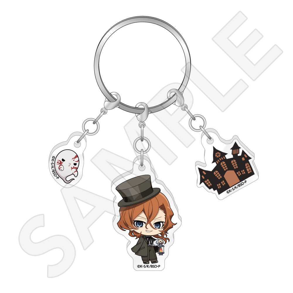 3連アクリルキーホルダー Ghost House ver. / 中原中也