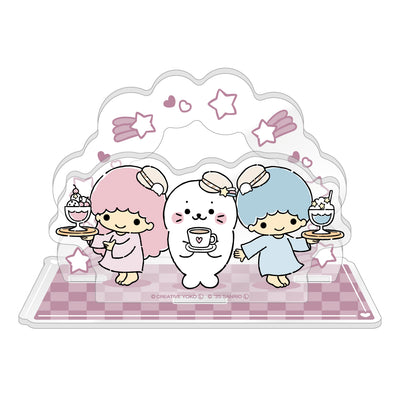 しろたん × サンリオキャラクターズ vol.3 アクリルジオラマ / しろたん×リトルツインスターズ