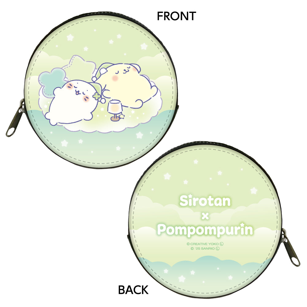 しろたん × サンリオキャラクターズ vol.3 コインケース / しろたん×ポムポムプリン