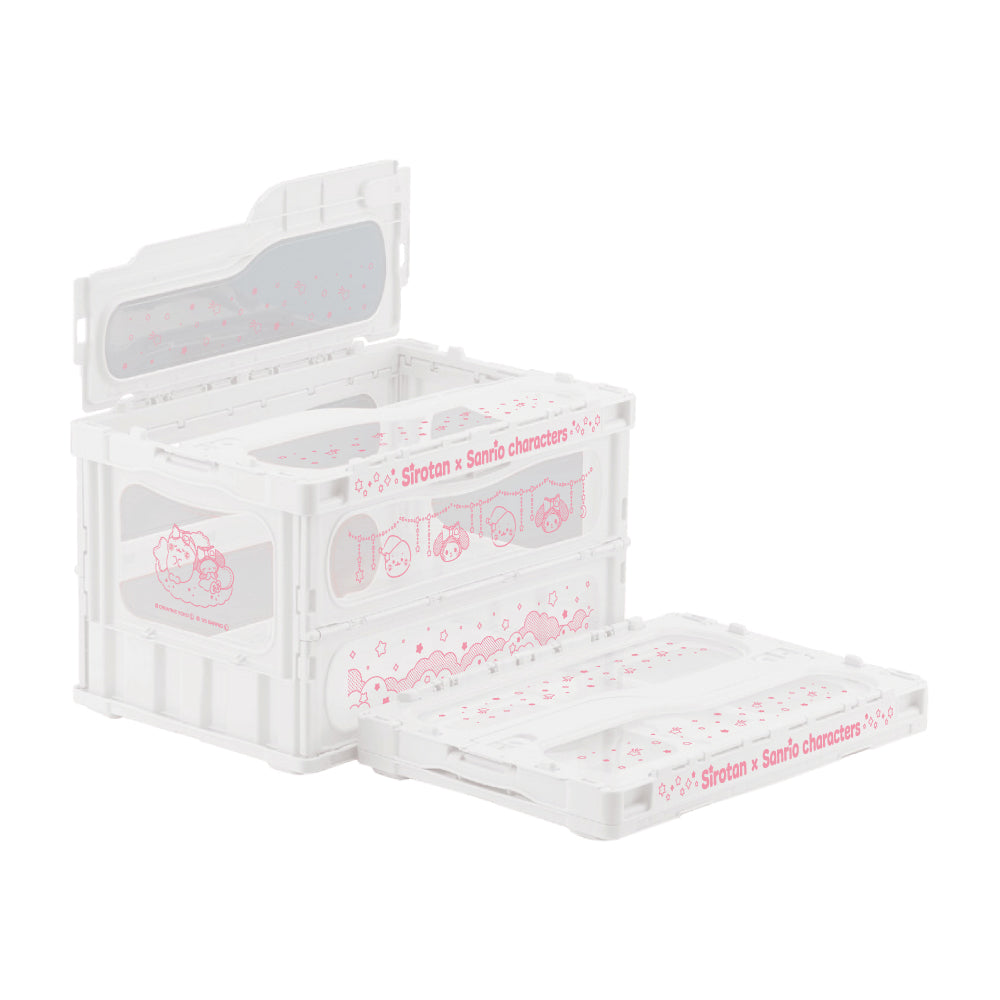 しろたん × サンリオキャラクターズ vol.3 折りたたみコンテナ / しろたん×マイメロディ