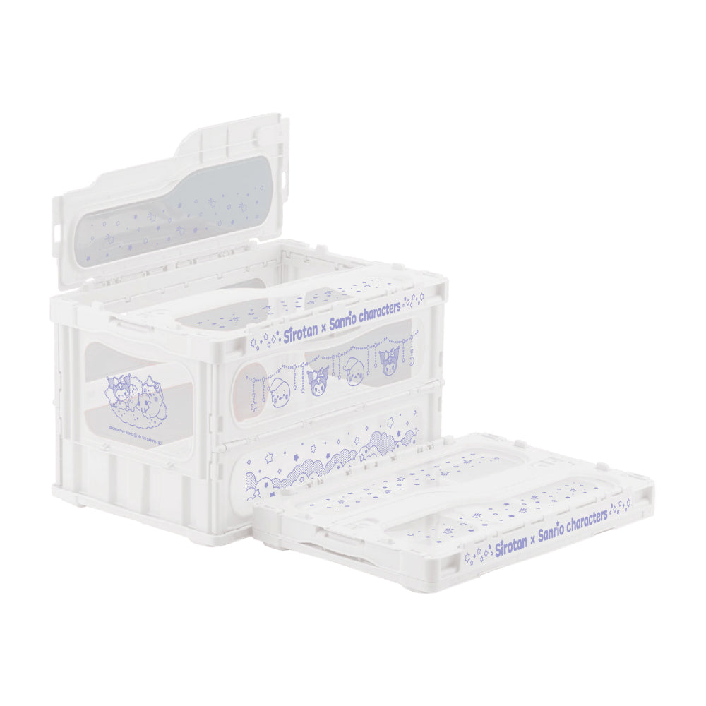 しろたん × サンリオキャラクターズ vol.3 折りたたみコンテナ / しろたん×クロミ