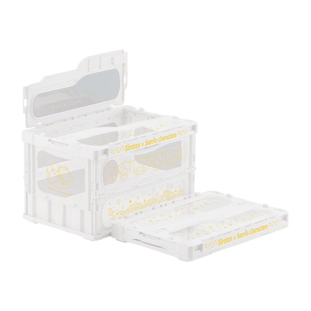 しろたん × サンリオキャラクターズ vol.3 折りたたみコンテナ / しろたん×ポムポムプリン