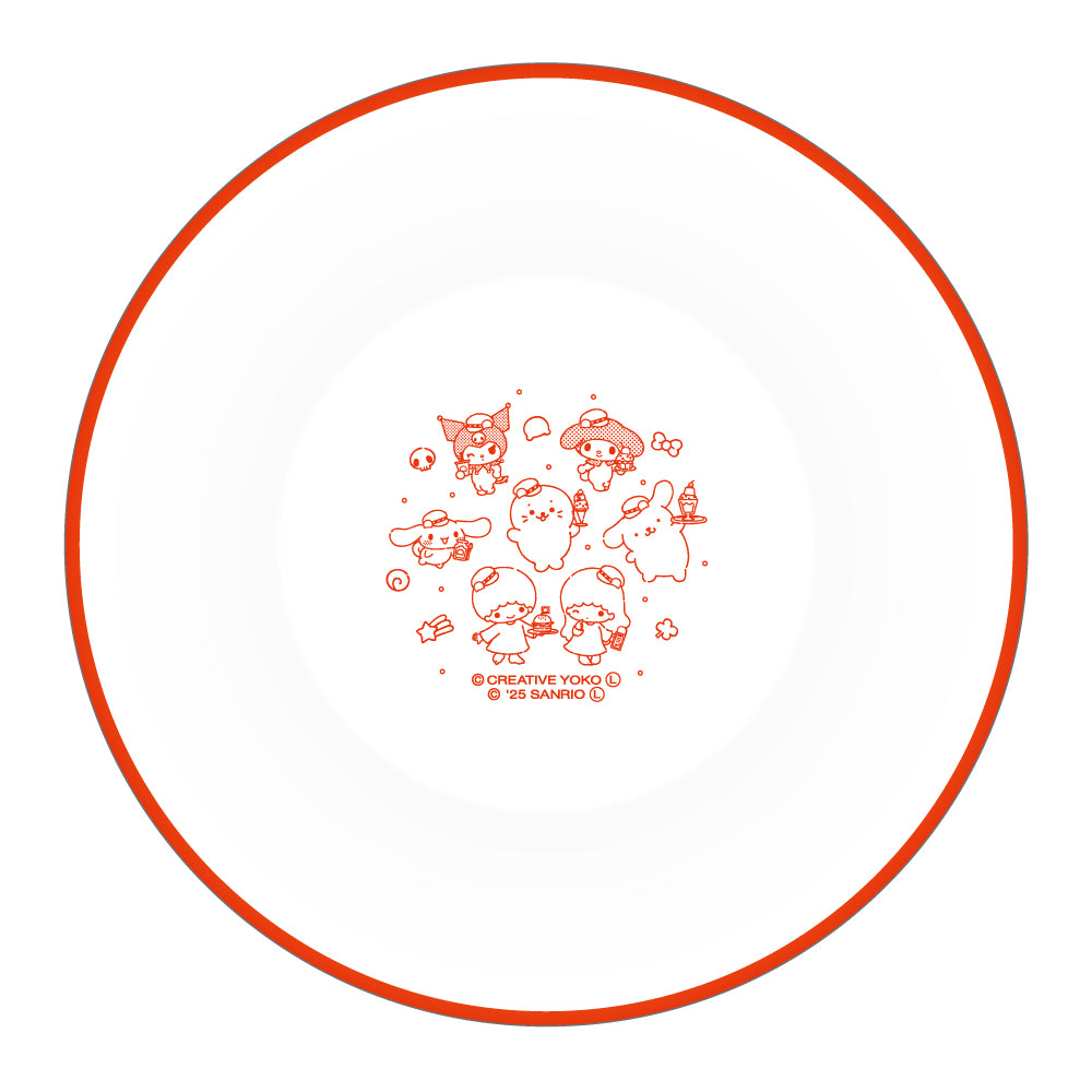 しろたん × サンリオキャラクターズ vol.3 プレート