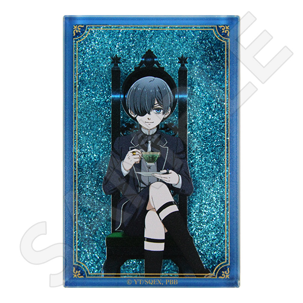 描き下ろしグリッターアクリルブロック / シエル・ファントムハイヴ