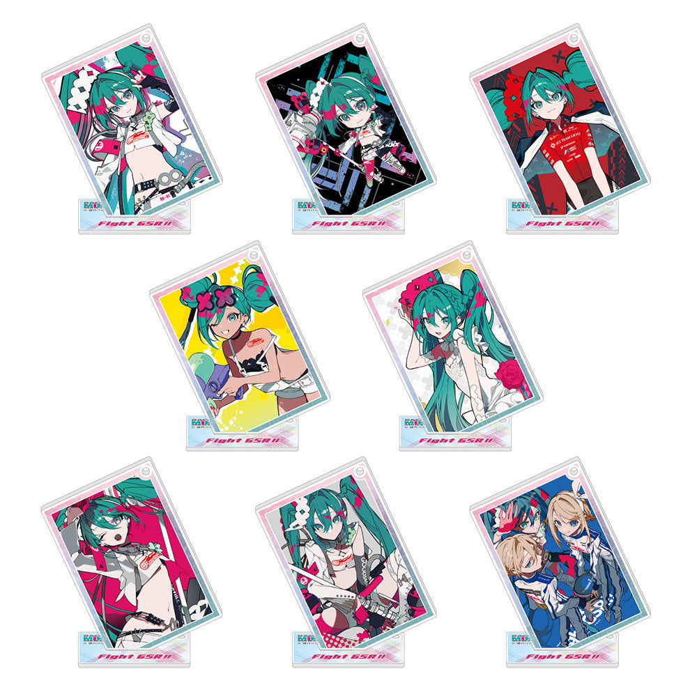 初音ミク レーシングVer.2020 デカアクリルキーホルダー 1／2／3