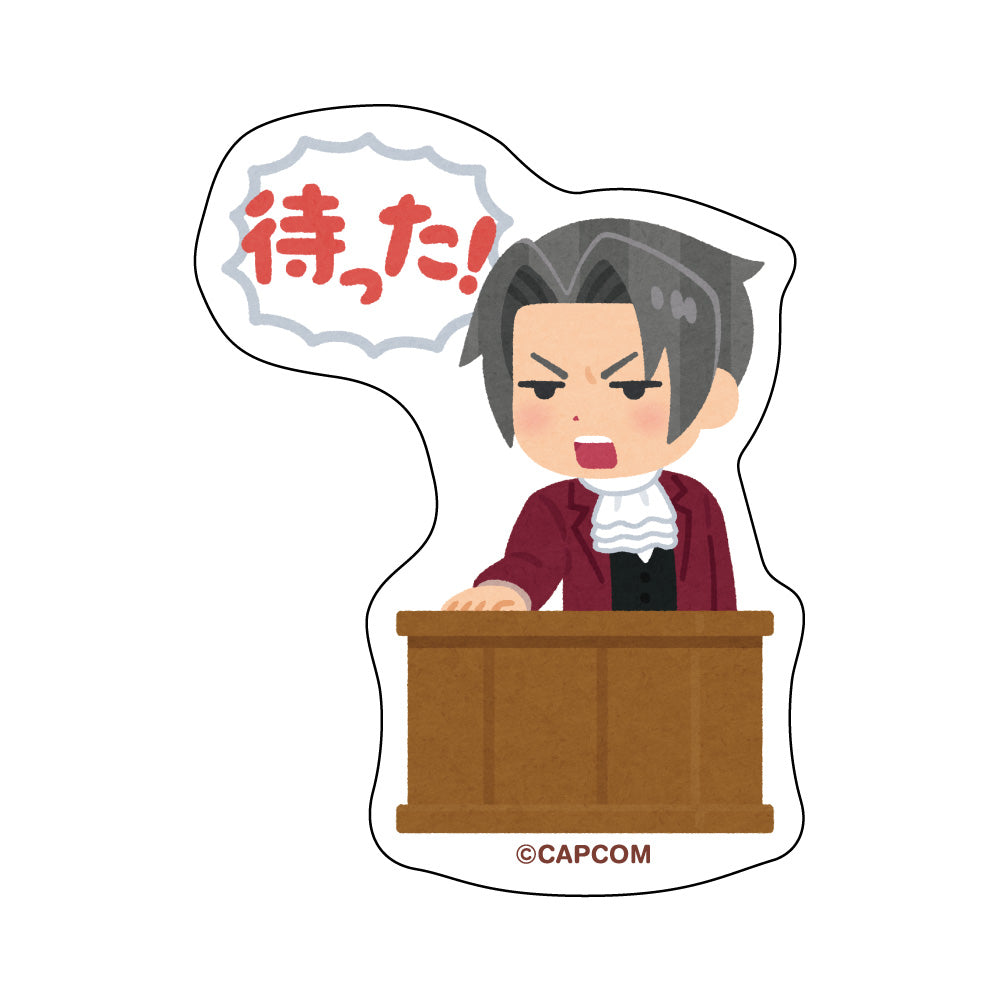 御剣怜侍 逆転裁判 アニメ ポストカード5枚入り CAPCOM STORE