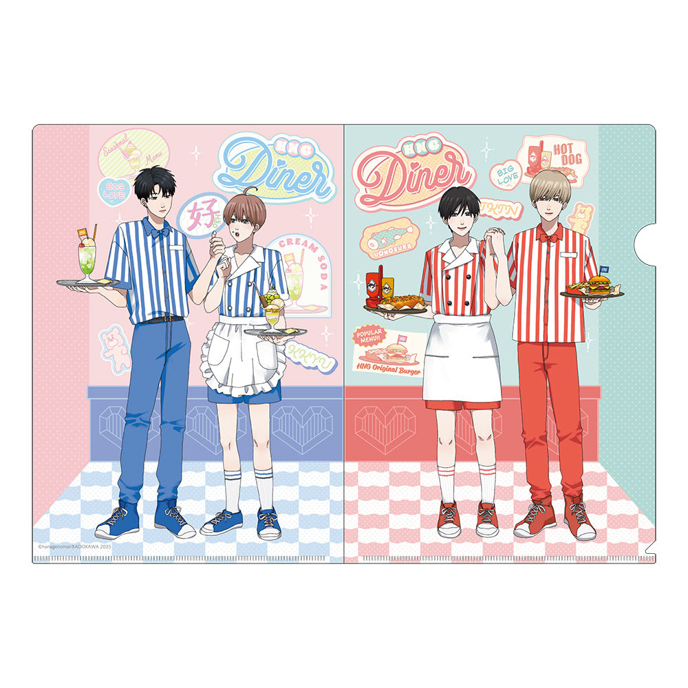 高良くんと天城くん　兄貴の友達　小冊子　イラストカード　ポストカード グッズ-カード】「高良くんと天城くん」「兄貴の友達」 はなげの