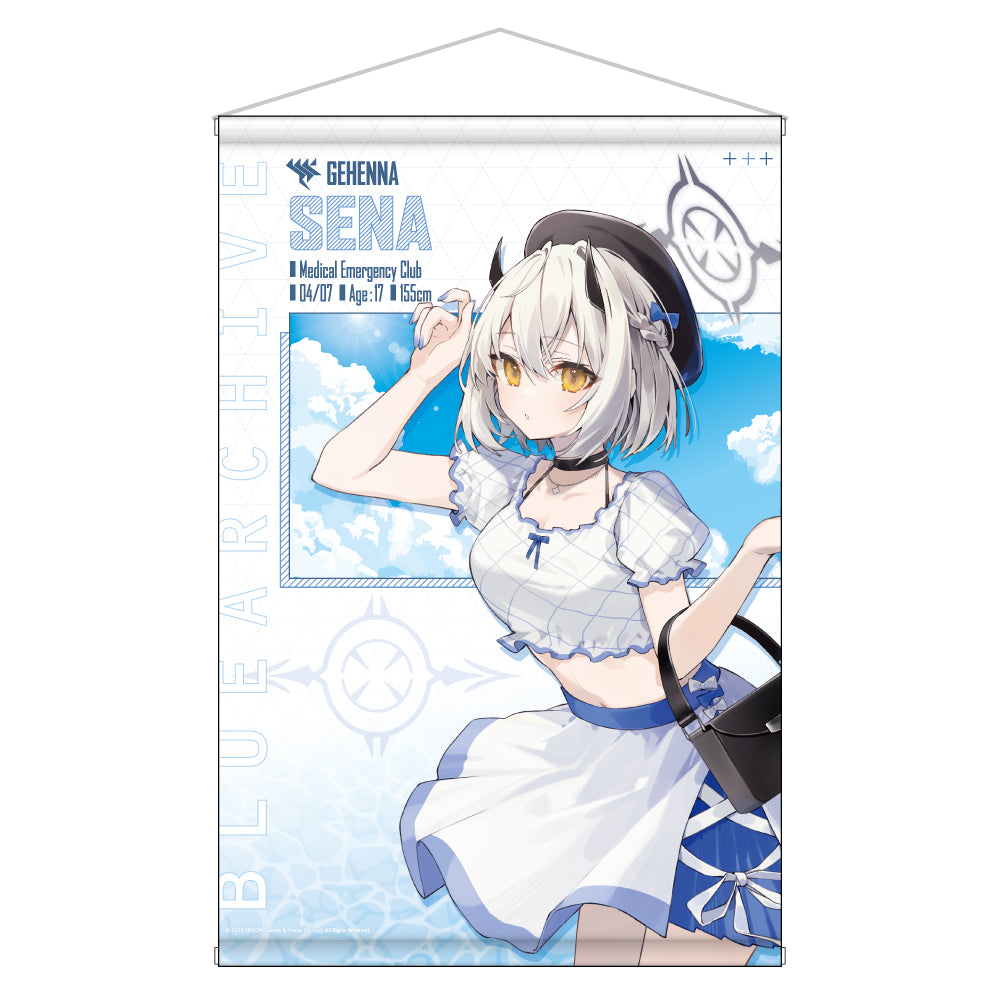 ブルーアーカイブ -Blue Archive- 描き下ろしB2タペストリー 4.5th Anniversary POP UP STORE / セナ