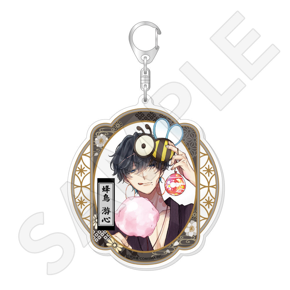 BIGアクリルキーホルダー / 蜂鳥 游心