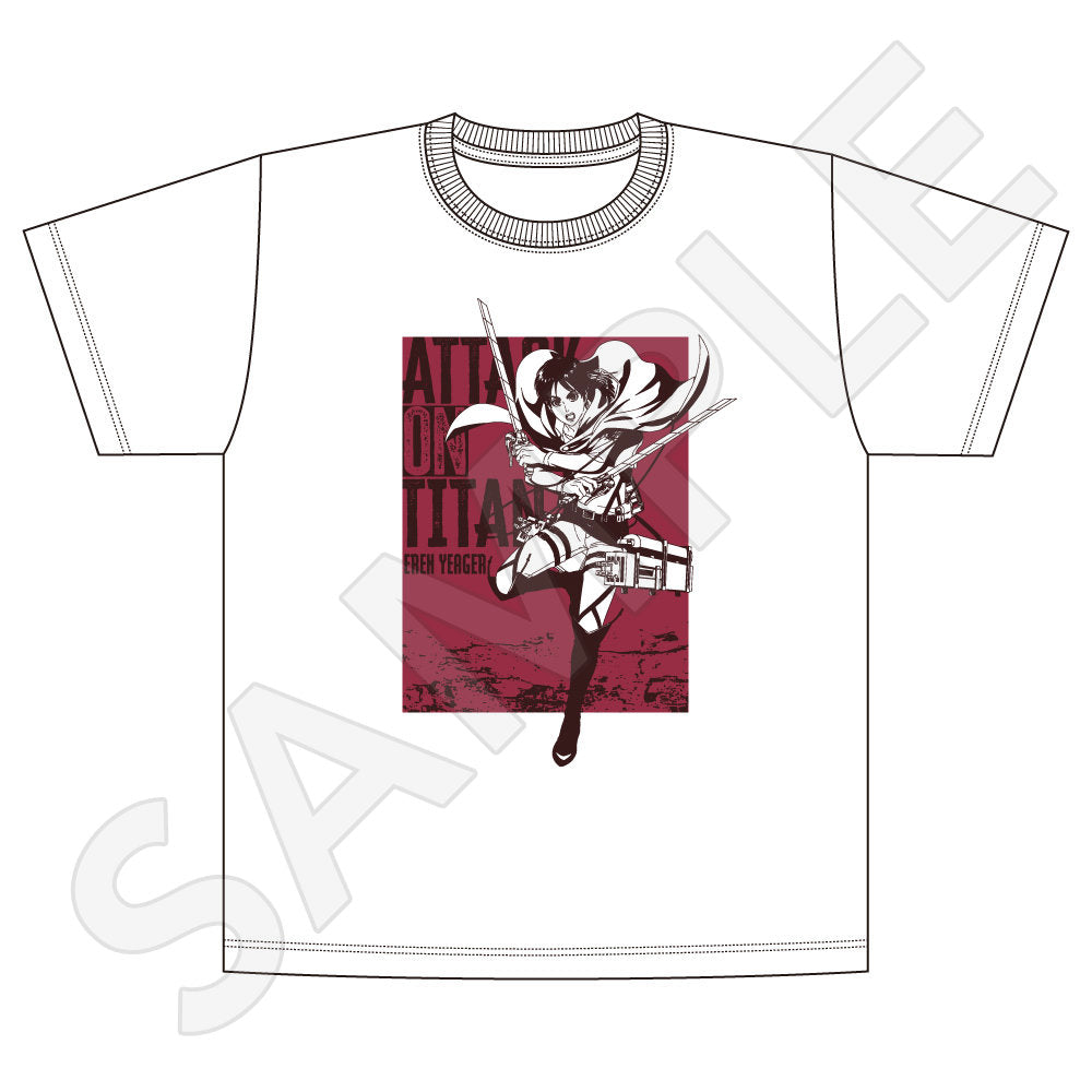 Tシャツ Fighting ver. / エレン・イェーガー