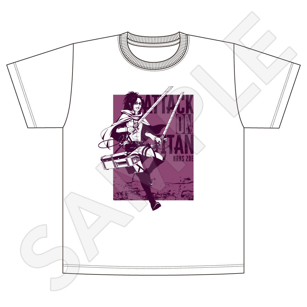 進撃の巨人 Tシャツ Fighting ver. / ハンジ・ゾエ| アニメ グッズ