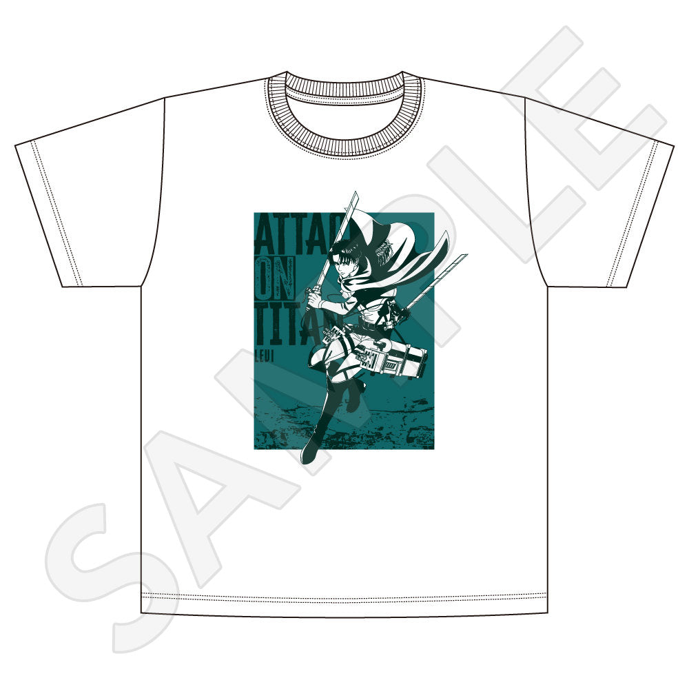 進撃の巨人 Tシャツ Fighting ver. / リヴァイ・アッカーマン| アニメ