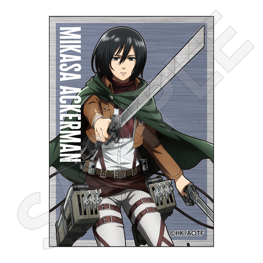 進撃の巨人 ステッカー Fighting ver. / ミカサ・アッカーマン| アニメ