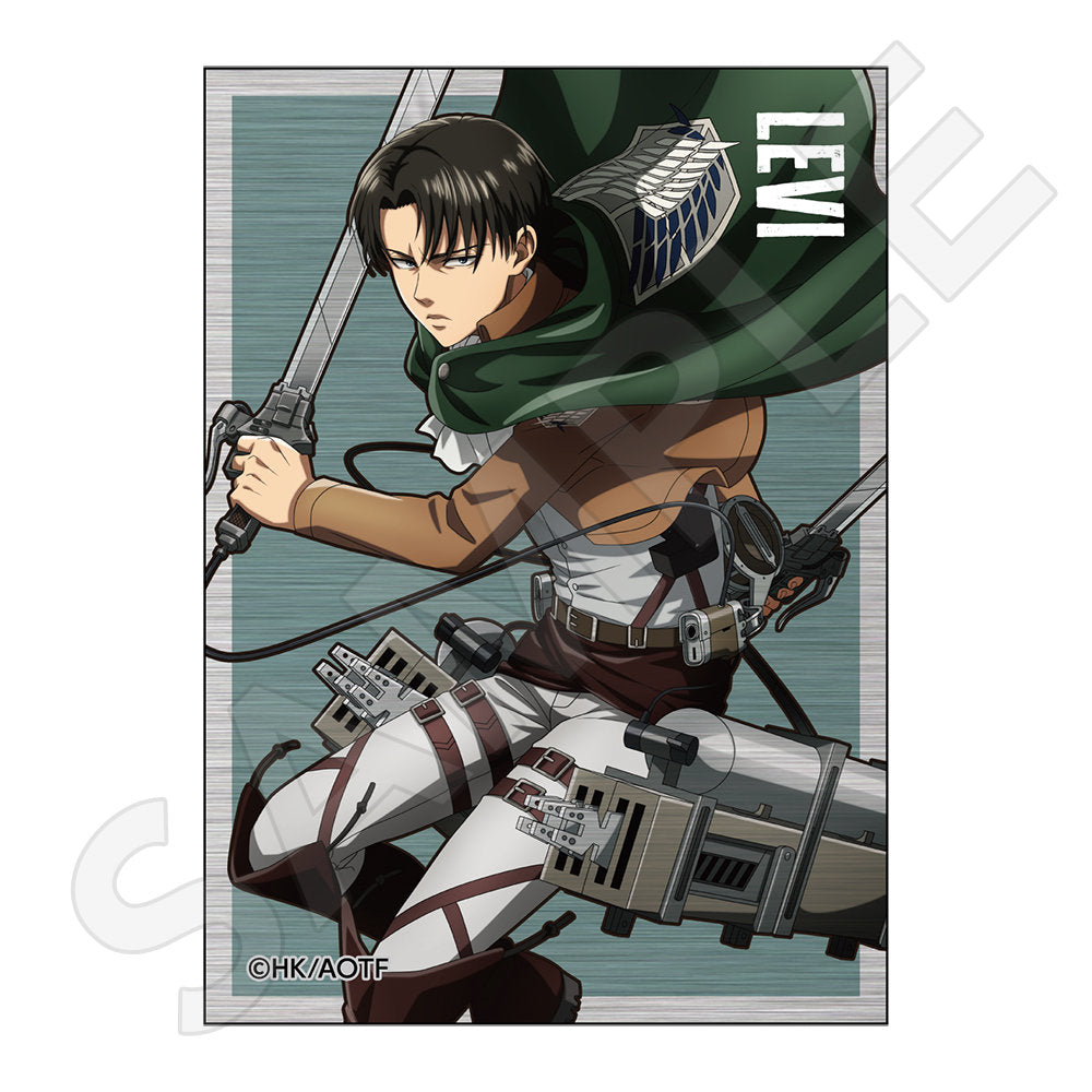 リヴァイアッカーマン第三弾映画特典12枚セットまとめ売り 進撃の巨人 ステッカー Fighting ver. / リヴァイ・アッカーマン