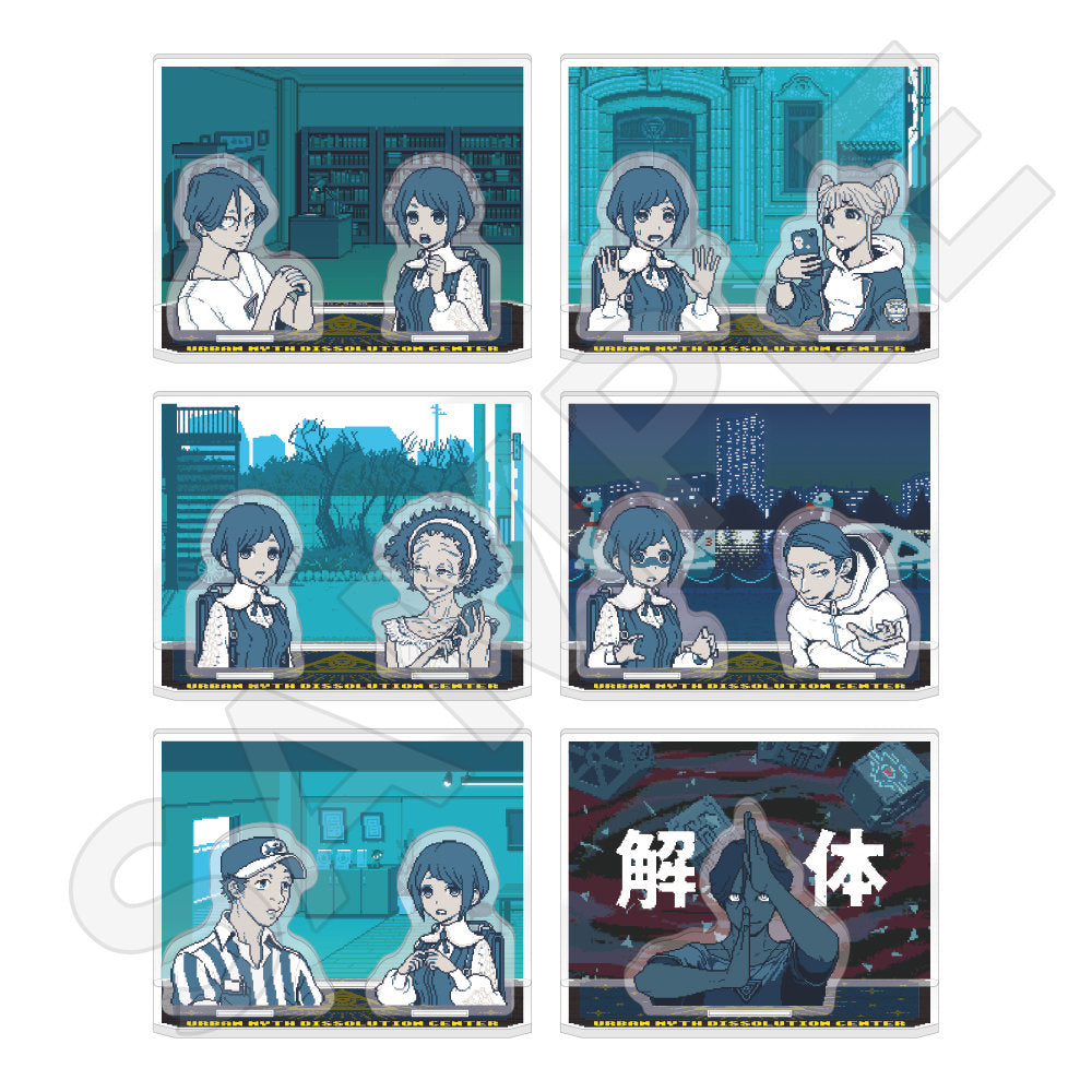 都市伝説解体センター グッズ アクリルスタンド マグカップ ステッカー 都市伝説解体センター グッズ アクリルスタンド マグカップ