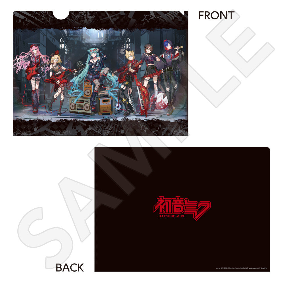 クリアファイル バンドver.