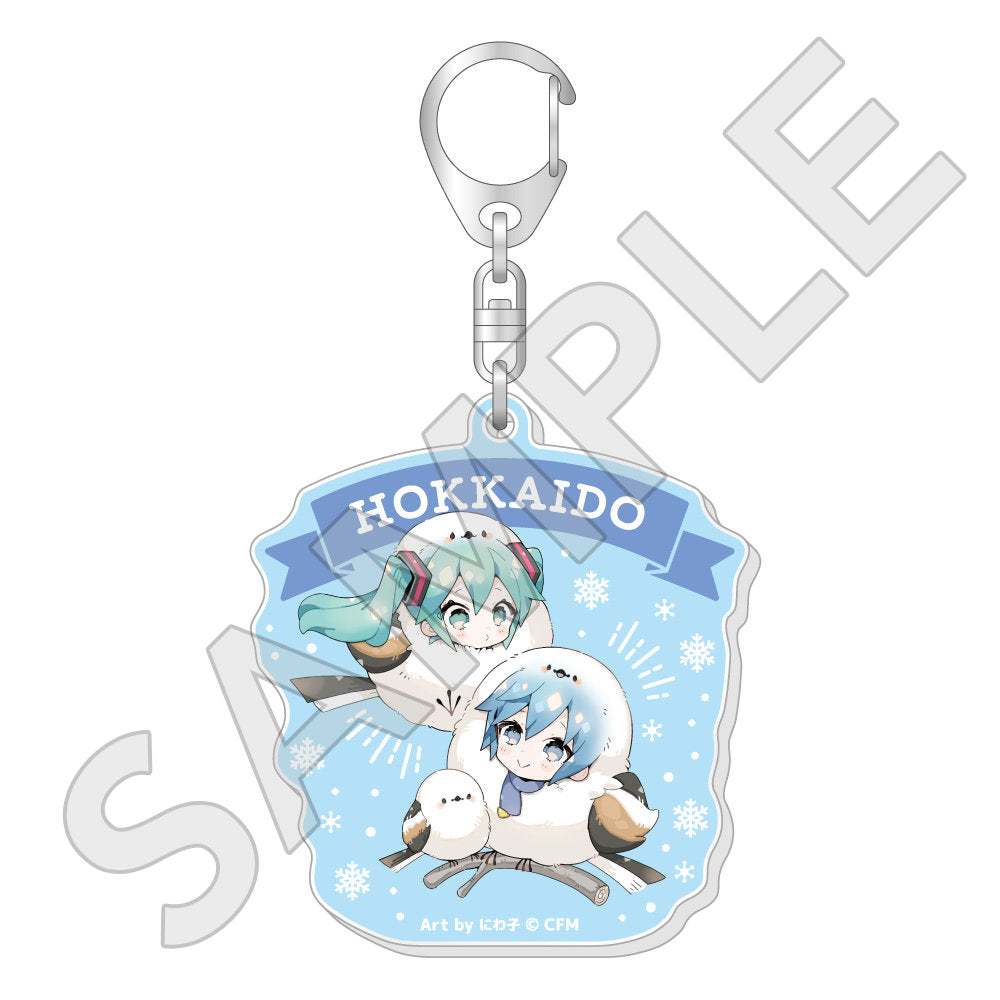 初音ミク ご当地アクリルキーホルダー / 北海道ver.| アニメ グッズ