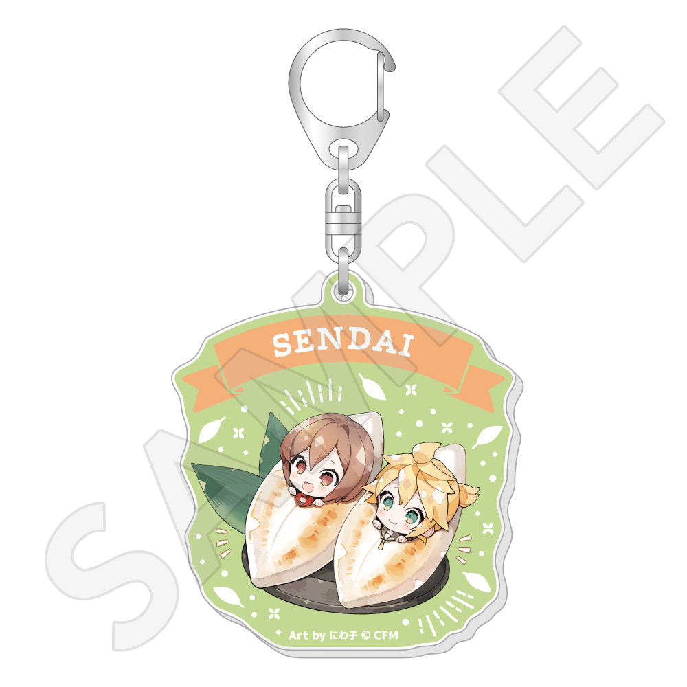 ご当地アクリルキーホルダー / 東北ver.