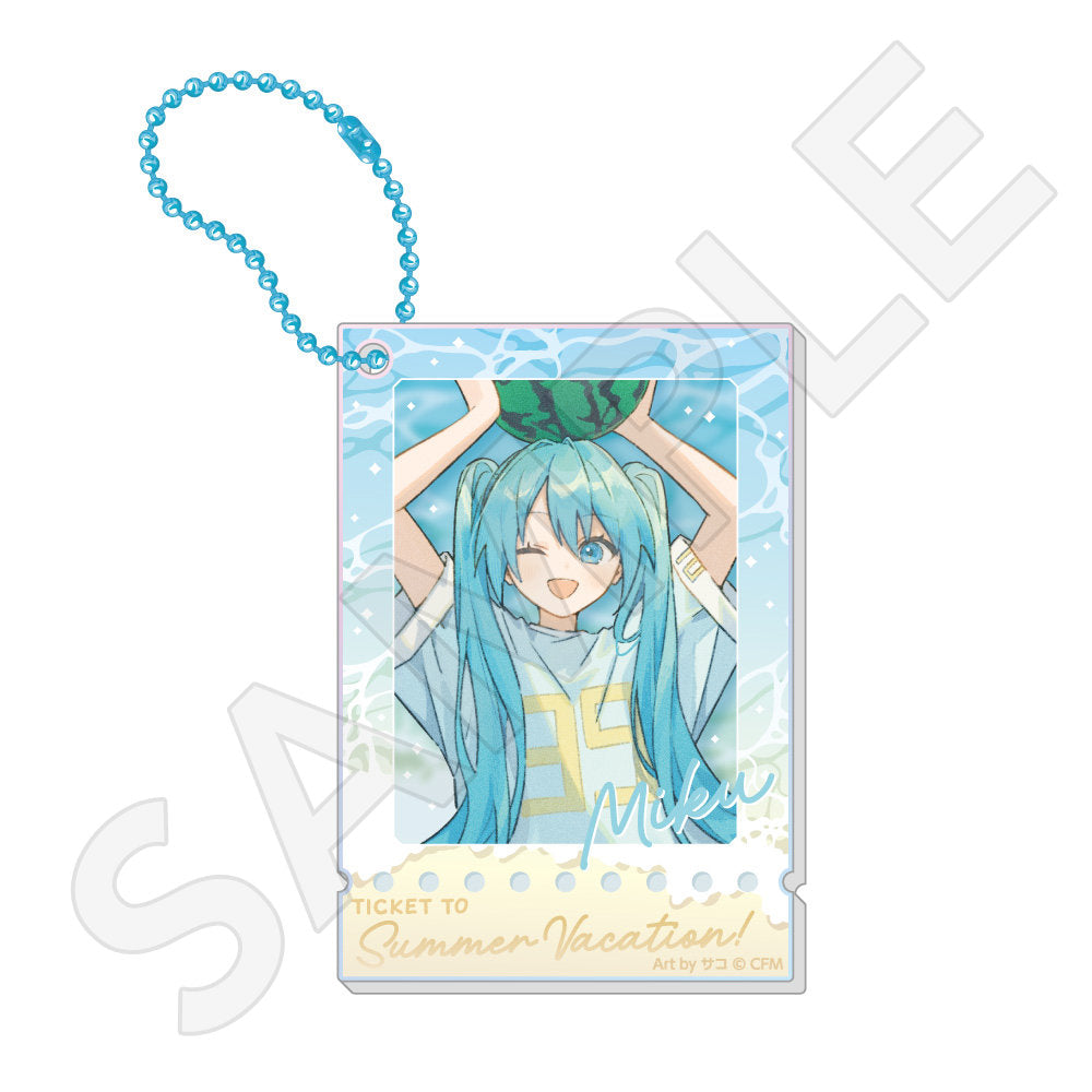 39Culture 2025 EXTRA RETRO オーロラアクリルキーホルダー / 初音ミク