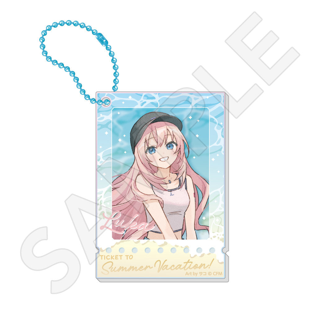 39Culture 2025 EXTRA RETRO オーロラアクリルキーホルダー / 巡音ルカ