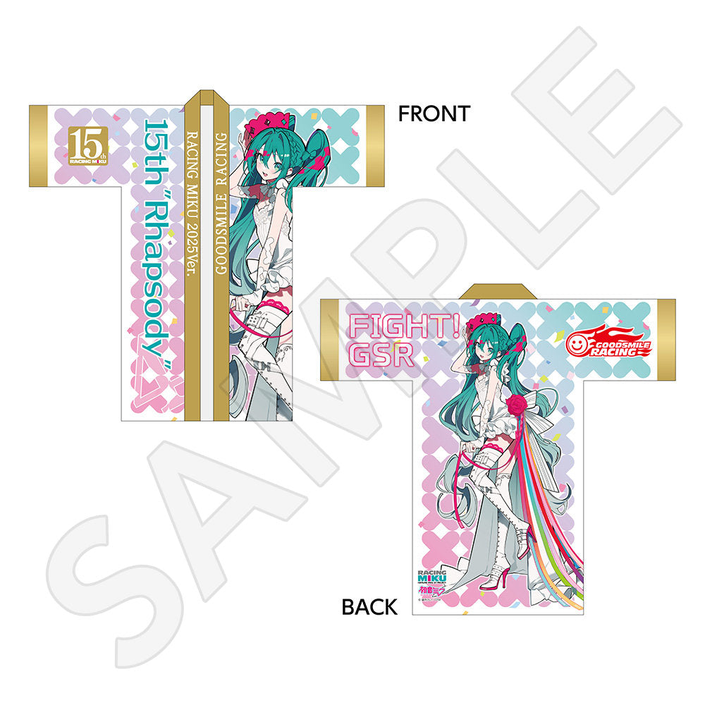 px ロープロ版 roBa 組立済み完成品 レーシングミク 15th ”Rhapsody” 2010-2025 ロング丈フルグラフィック