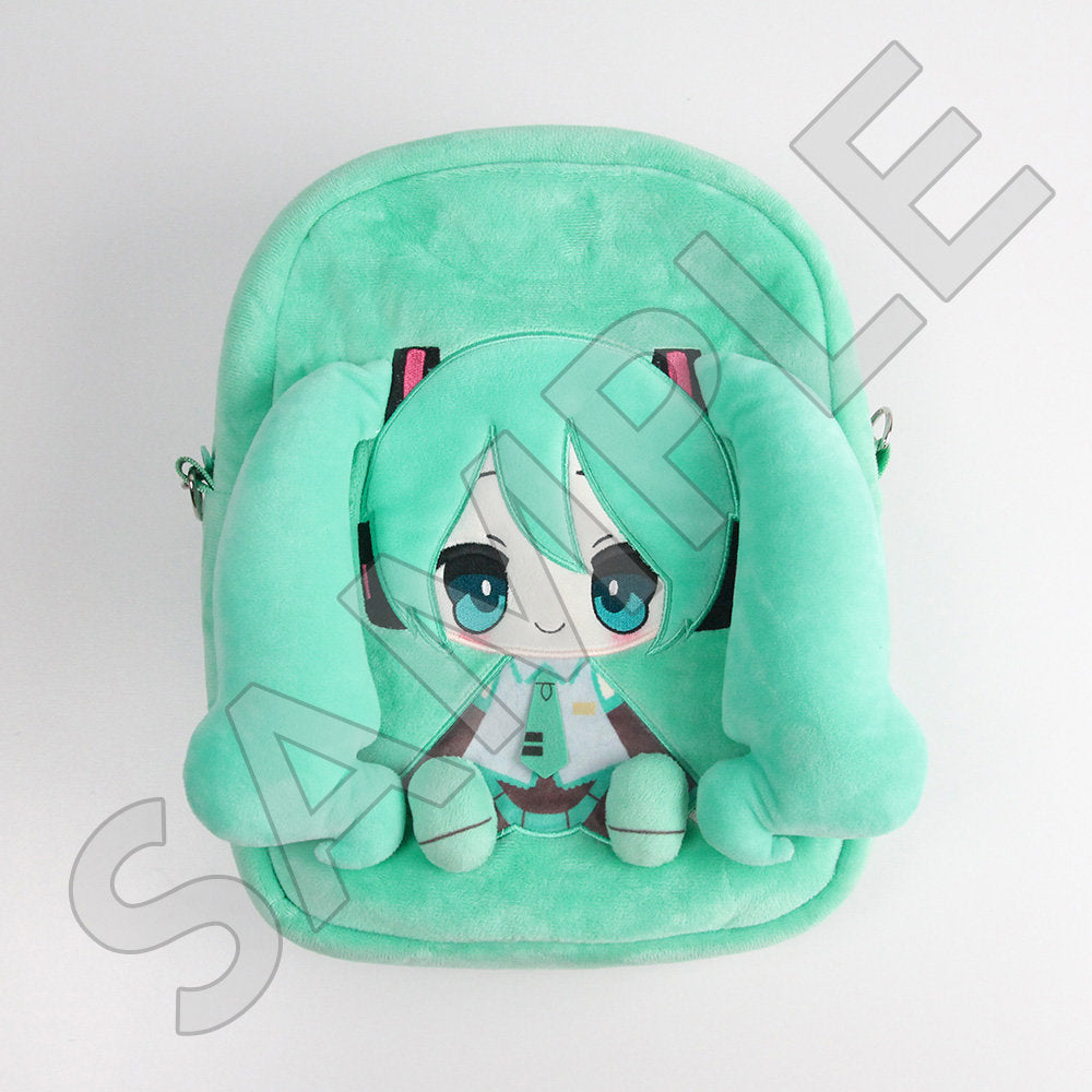 初音ミク ぬいぐるみ ミントグリーン 約30cm 初音ミク ぬいぐるみポシェット / 初音ミク| アニメ グッズ 通販