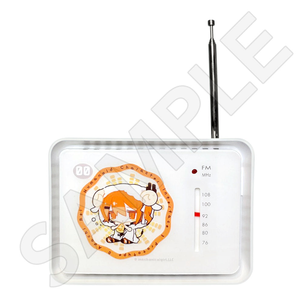 コンパクトラジオ Art by えぐえぐ