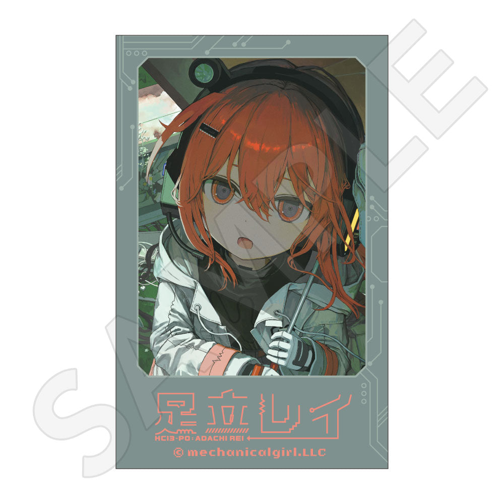 足立レイ ミニフォトカード Art by 適当緑 / B| アニメ グッズ 通販