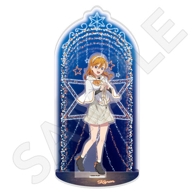 ラブライブ!スーパースター!! アクリルスタンドジオラマ / 澁谷 かのん ホワイトポンチョver.