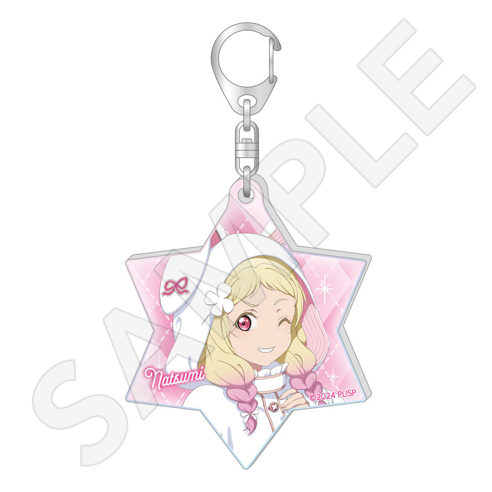 オーロラアクリルキーホルダー / 鬼塚 夏美 ホワイトポンチョver.